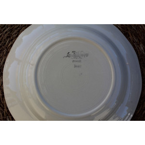 Lot de 3 assiettes creuses Sarreguemines