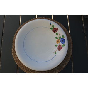 Plat rond Digoin Sarreguemines
