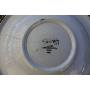 Plat rond Digoin Sarreguemines