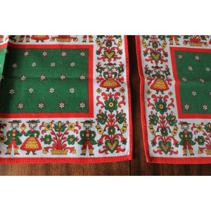 Linge de table folklorique