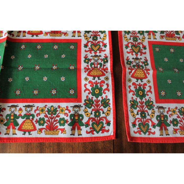 Linge de table folklorique
