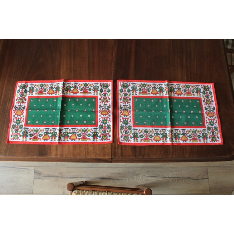 Linge de table folklorique