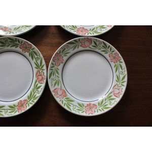 Lot de 4 assiettes à dessert Moulin des Loups