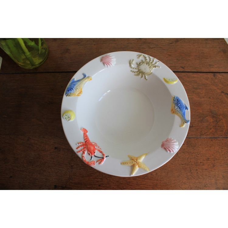 Plat de service crustacés italien