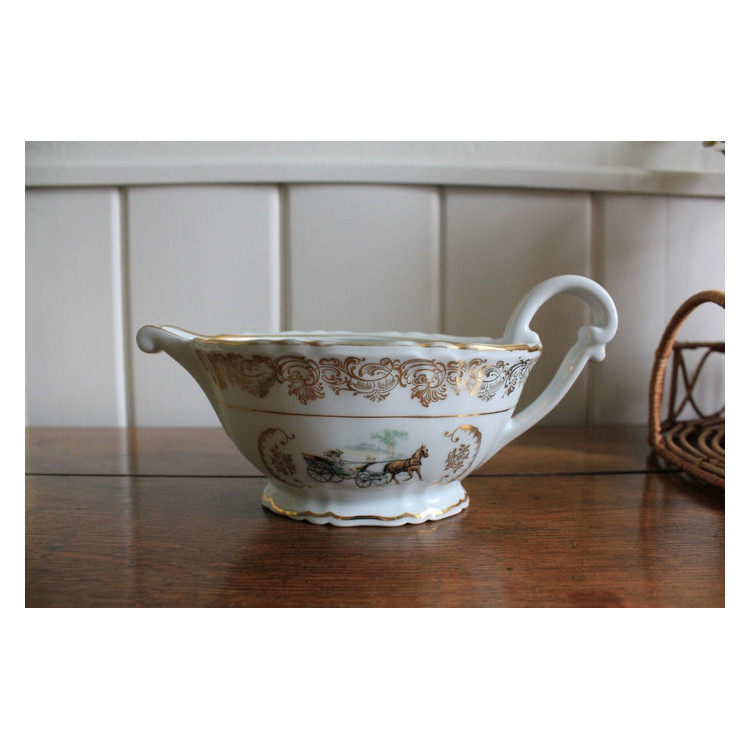 Saucière Porcelaine de luxe de la Compagnie nationale
