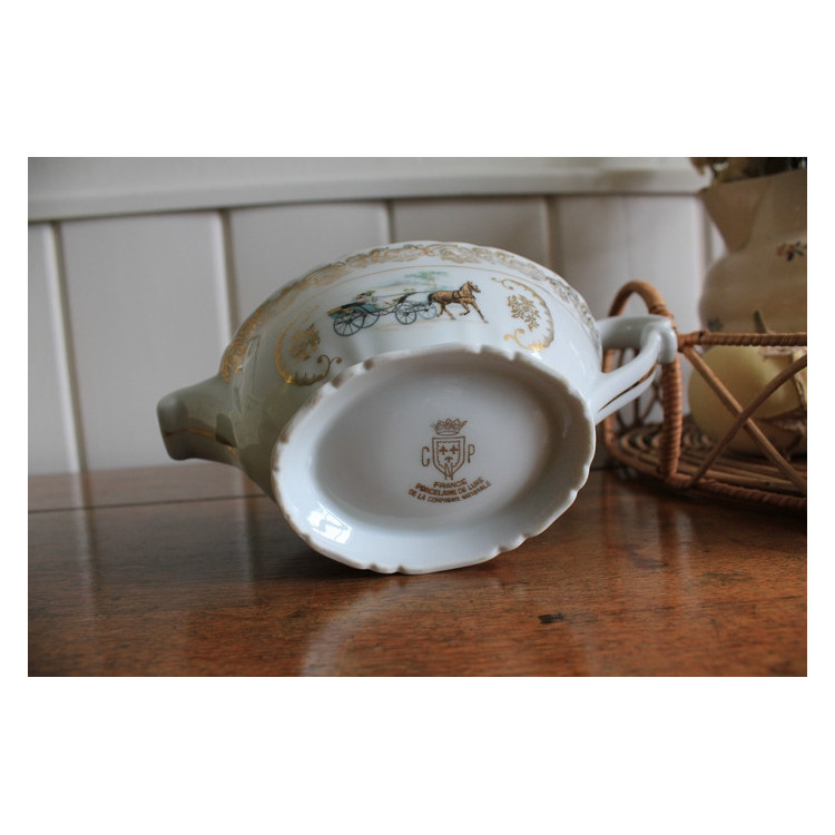 Saucière Porcelaine de luxe de la Compagnie nationale