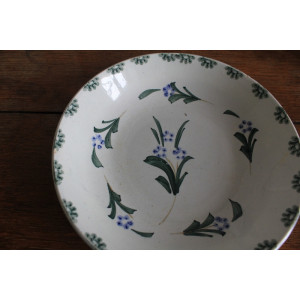 Plat rond et creux vintage