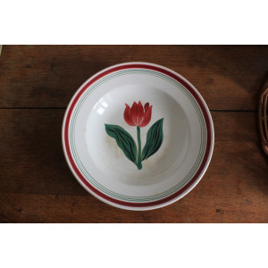 Lot de 5 assiettes creuses Gien