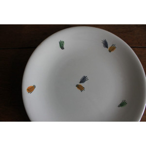 Plat rond ancien Gien