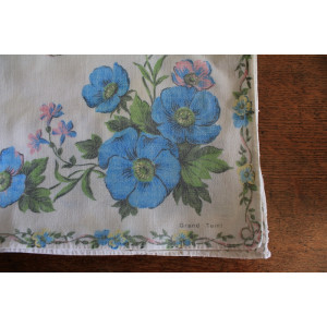 Lot de 5 serviettes de table anciennes