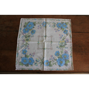 Lot de 5 serviettes de table anciennes