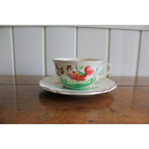 Grande tasse et soucoupe St Clément