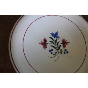 Plat de service KG Lunéville modèle Denise