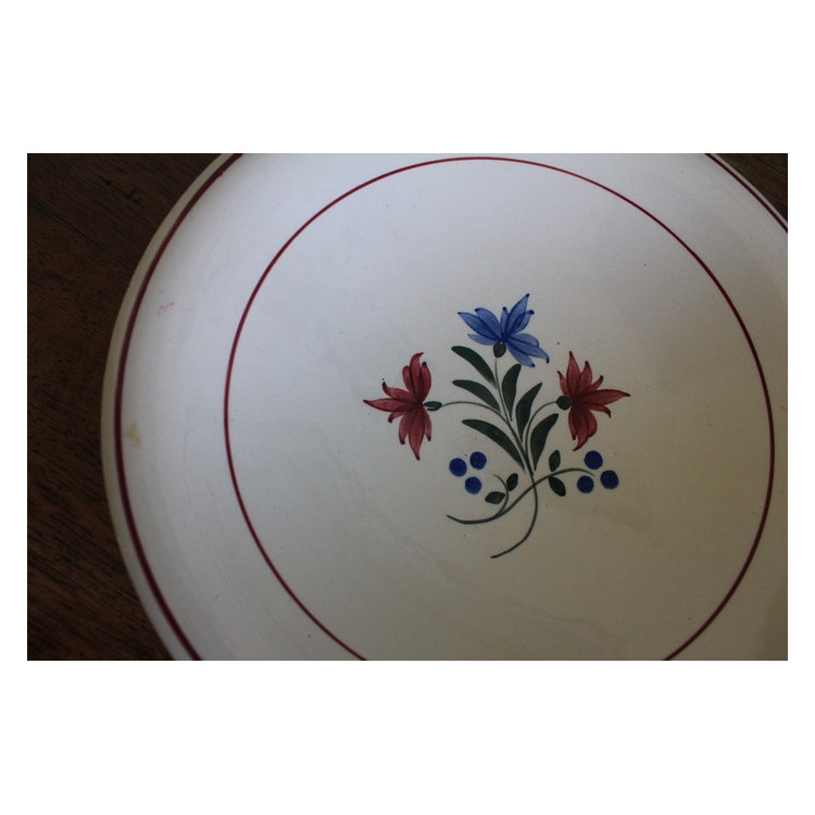 Plat de service KG Lunéville modèle Denise