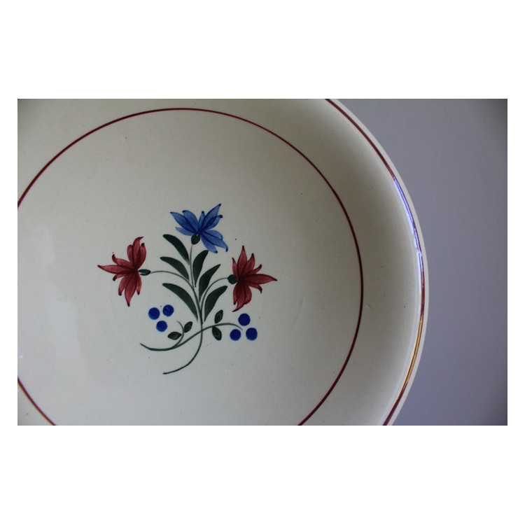 Plat de service KG Lunéville modèle Denise