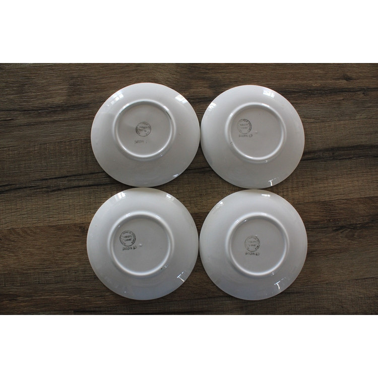 Lot de 4 sous tasses Digoin