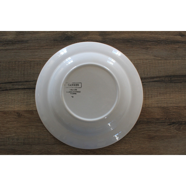 Assiette creuse Digoin Sarreguemines