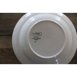 Assiette creuse Digoin Sarreguemines