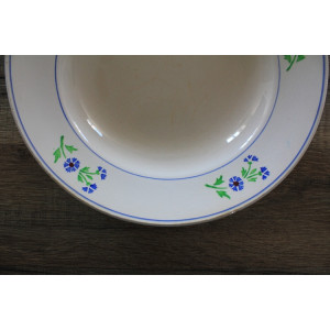 Assiette creuse K.G Lunéville
